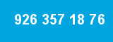 926 357 18 76 926 357 18 76